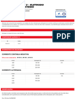 Wi Ce 2 – Eletrodo Tungstenio