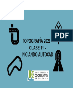 Topografía 2022 - Clase 11 - Iniciando Autocad