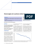 Hemorragias de La Primera Mitad Del Embarazo