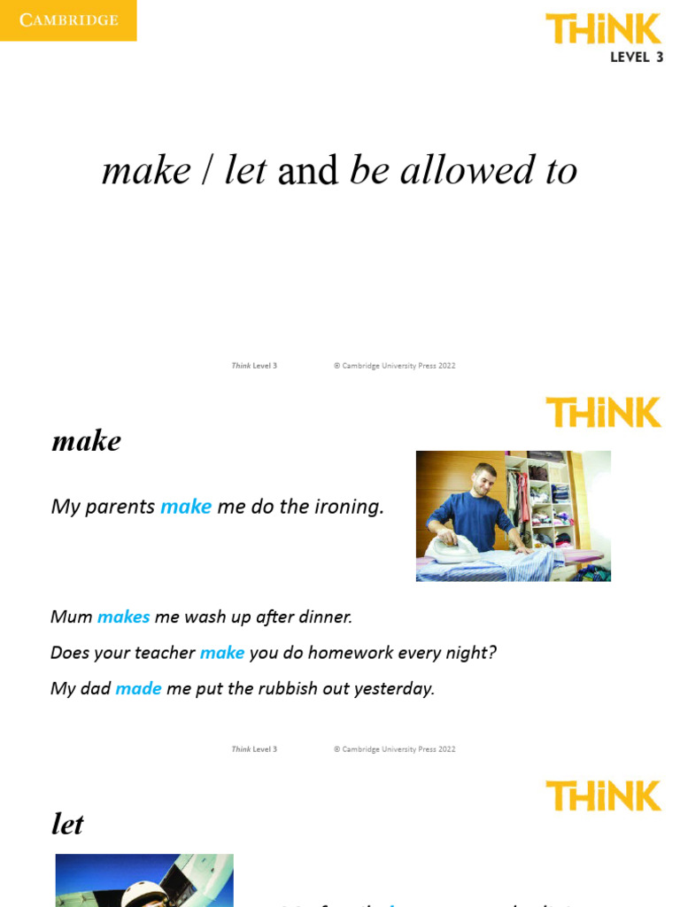 Thk2e BrE L3 Make-Let and Be Allowed. | PDF | Getty Images