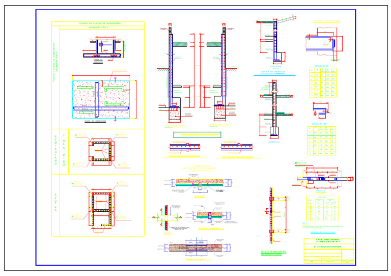 0 - Planos de Estructuras2 | PDF | Elementos arquitectónicos ...