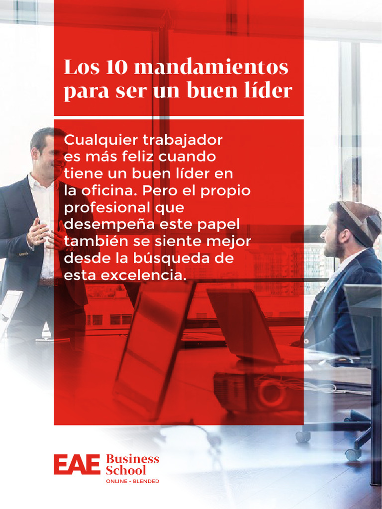 35 Los 10 Mandamientos para Ser Un Buen Lider | PDF | Liderazgo | Business
