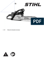 Manual Motosserra Stihl MS 310