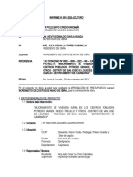 Informe N°0091-2023-Jcltc - Adicional de Costo de Mano de Obra Por Destajo