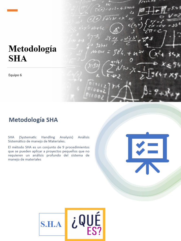 Metodología Sha | PDF | Calidad (comercial)