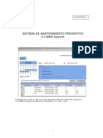 Sistema Mantenimiento Preventivo Software