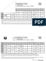 Cronograma de Avaliações 1º Bimestre E.F. Vespertino 2024