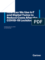 How Can We Use Iot and Digital Twins To Reduce Costs After The Covid 19 Lockdown