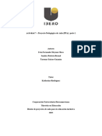 Actividad 7 - Proyecto Pedagógico de Aula (PPA) parte 1