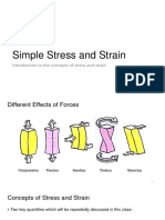 2. Simple Stress and Strain