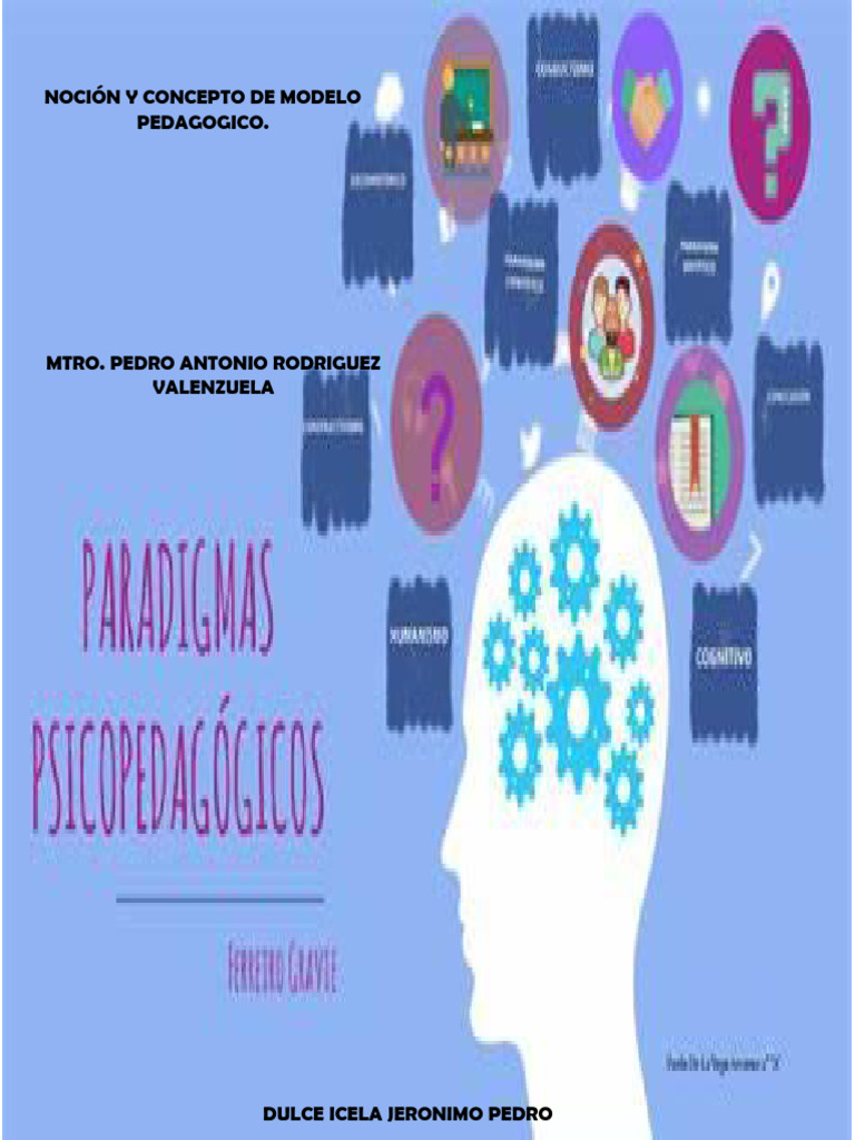 Modelos Pedagógicos: Tipos y Enfoques | PDF | Aprendizaje | Maestros