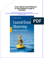 (Download PDF) Coastal Ocean Observing Platforms Sensors and Systems Jorge E Corredor Online Ebook All Chapter PDF