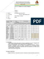 Formato de Plan de Trabajo