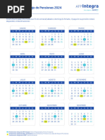 Calendario de Pagos de Pensiones 2025 | PDF