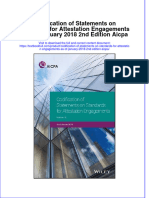 [Download pdf] Codification Of Statements On Standards For Attestation Engagements As Of January 2018 2Nd Edition Aicpa online ebook all chapter pdf 