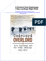 (Download PDF) Codeword Overlord Axis Espionage and The D Day Landings Nigel West Online Ebook All Chapter PDF