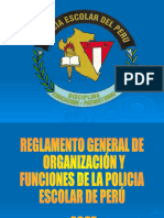 ORGANIZACIÓN DE LA POLICIA ESCOLA