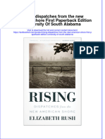 [Download pdf] Rising Dispatches From The New American Shore First Paperback Edition University Of South Alabama online ebook all chapter pdf 