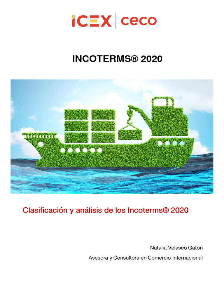 Guía de Incoterms 2020 por ICEX | PDF