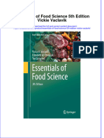 [Download pdf] Essentials Of Food Science 5Th Edition Vickie Vaclavik online ebook all chapter pdf 