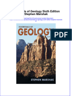 [Download pdf] Essentials Of Geology Sixth Edition Stephen Marshak 2 online ebook all chapter pdf 