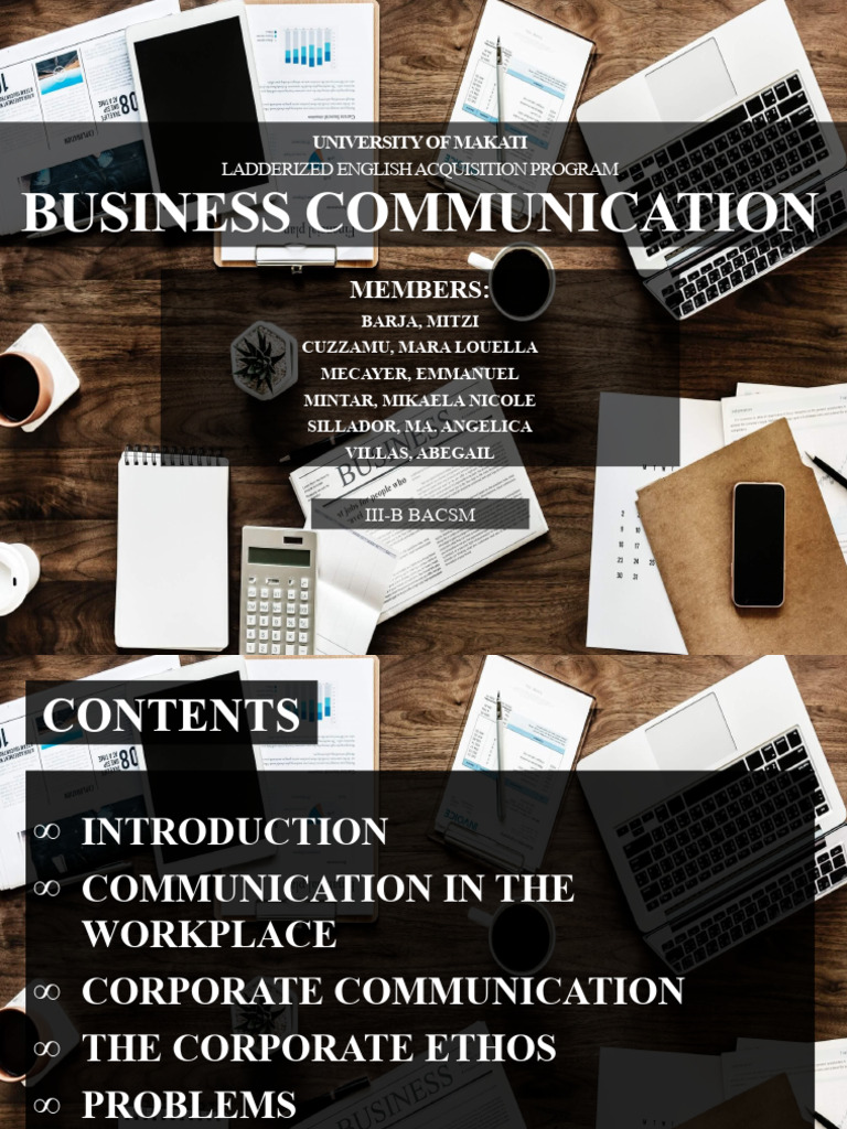 Corporate Communication in Business | PDF | Communication | Information