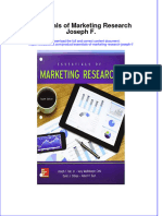 [Download pdf] Essentials Of Marketing Research Joseph F online ebook all chapter pdf 