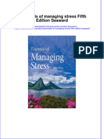 [Download pdf] Essentials Of Managing Stress Fifth Edition Seaward online ebook all chapter pdf 