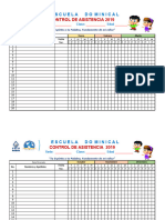 Control de Asistencia 2019