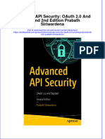 [Download pdf] Advanced Api Security Oauth 2 0 And Beyond 2Nd Edition Prabath Siriwardena online ebook all chapter pdf 
