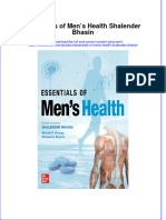 (Download PDF) Essentials of Mens Health Shalender Bhasin Online Ebook All Chapter PDF