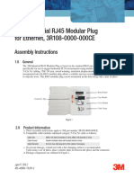 3M RJ45 Instructions