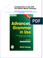(Download PDF) Advanced Grammar in Use With Answers 3Rd Edition Martin Hewings Online Ebook All Chapter PDF