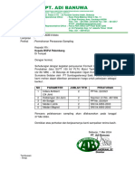 Surat Penawaran Sampling SSP