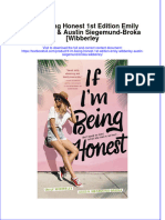(Download PDF) If Im Being Honest 1St Edition Emily Wibberley Austin Siegemund Broka Wibberley Online Ebook All Chapter PDF