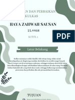 Presentasi - Haya Zahwah Sausan