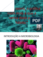 Aula 2 INTRODUÇÃO À MICROBIOLOGIA