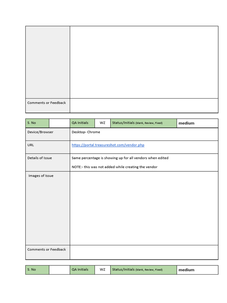 Vendor and Player Portal Issues Report | PDF | System Software | Software