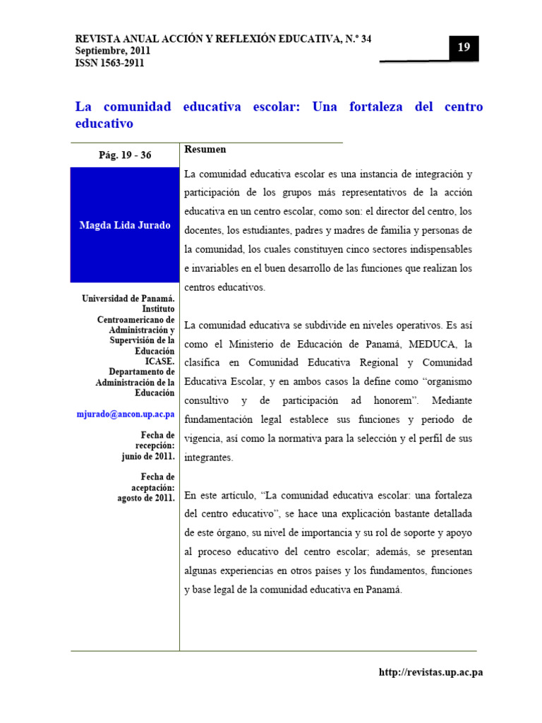 Fortalezas de la Comunidad Educativa Escolar | PDF | Escuelas | Maestros