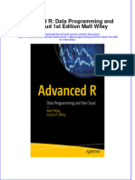 [Download pdf] Advanced R Data Programming And The Cloud 1St Edition Matt Wiley online ebook all chapter pdf 