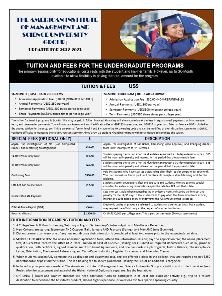 PDF Document 5 2 | PDF | Fee | Tuition Payments