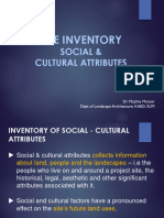 L6 Inventory Socio Cultural Attributes