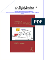 [Download pdf] Advances In Clinical Chemistry 1St Edition Gregory Makowski online ebook all chapter pdf 