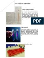 MATERIALES DE LABORATORIO QUÍMICA