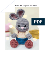 Cute Bunny Melvin PDF Amigurumi Free Pattern