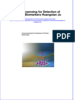 [Download pdf] Immunosensing For Detection Of Protein Biomarkers Huangxian Ju online ebook all chapter pdf 