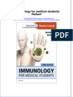 [Download pdf] Immunology For Medical Students Helbert online ebook all chapter pdf 