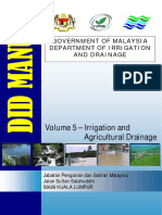 DID Manual Vol 5 Irrigation and Agriculture Drainage