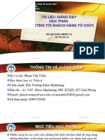 Marketing Toi Khach Hang to Chuc b2b Pham Van Tuan Mkma 1122. Marketing Toi Khach Hang to Chuc b2b. Mr Tuan [Cuuduongthancong.com]