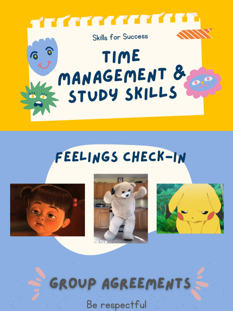 Time Management and Study Skills Guide | PDF | Study Skills | Learning